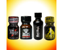 Black Pack 10ml of: Super Rush Black, Jungle Black, Black Magic & Everest Black