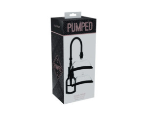 PUMPED Manual Vulva Pump Black