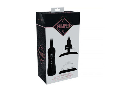 PUMPED Auto VulvaBreast Pump Tongue Blk