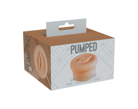 PUMPED Vagina Pump Sleeve 123 gr Beige