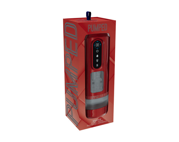 PUMPED Sensurge Auto Heat Suct Mast Red