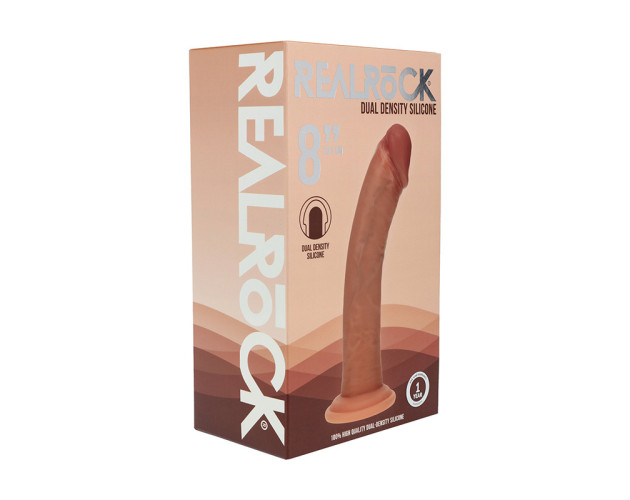 Realrock DualDensity Sil Curve 8 in. Tan