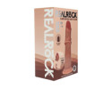 Realrock DualDens Sil SlidSkin 8in Tan