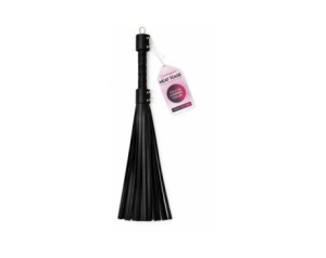 Heat Tease Flogger Black/Pink