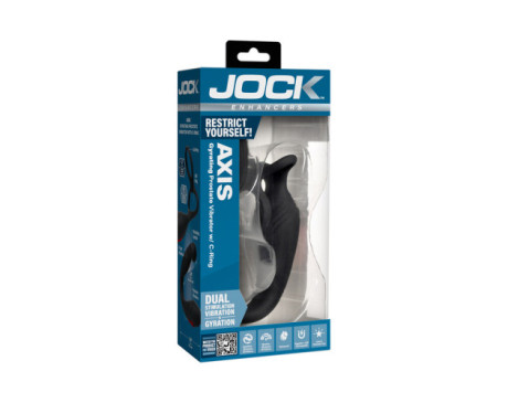 Jock Gyrating Prostate Vibrator w/C-Ring