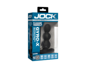 JOCK Gyro-X Gyrating & Vib Silicone Plug