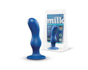b-Vibe Milk 8.5in Curved Anal Trainer