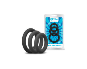 b-Vibe Snug Ring Swole 3pk Thick CRing
