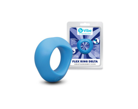 b-Vibe Flex Ring Delta Sili CRing Blue