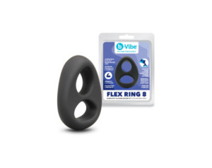 b-Vibe Flex Ring Tap Silicone Cock Ring