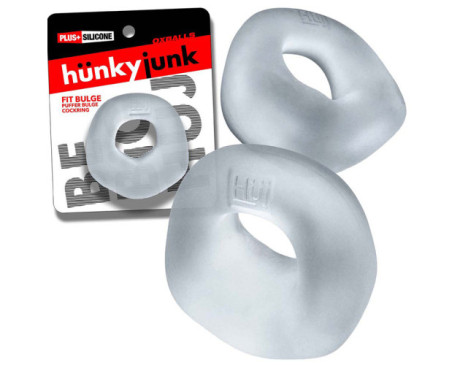 Hunkyjunk Fit Bulge Cockring Clear Steam