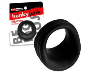 Hunkyjunk Expander Scoop Cockring Black