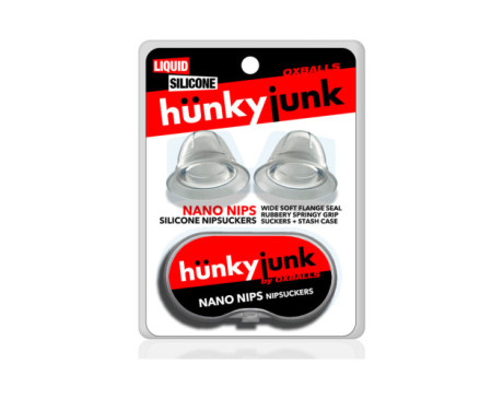 Hunkyjunk Nano Nips Nubs Clear Silicone