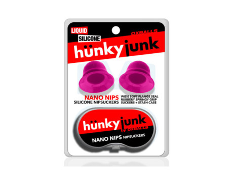 Hunkyjunk Nano Nips Nubs Pink Silicone
