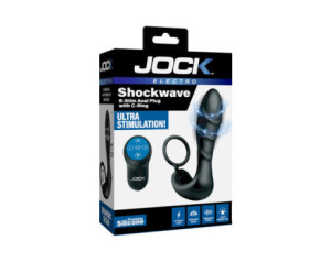 JOCK Electro Shock E-Stim Anal Plug w/CR
