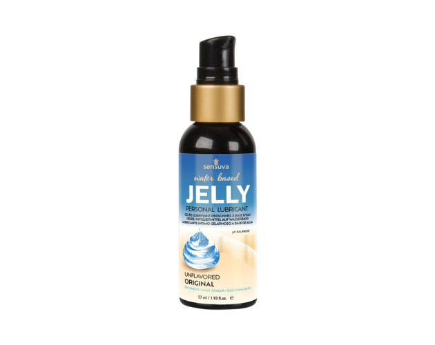 Sensuva Jelly Water-Based Lubricant 2 oz