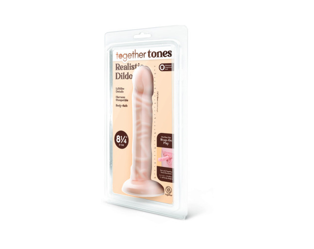 Together 8.25in Realistic Dildo Light