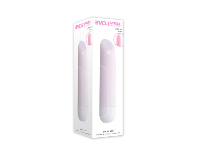 Evolved Shine On White/Pink