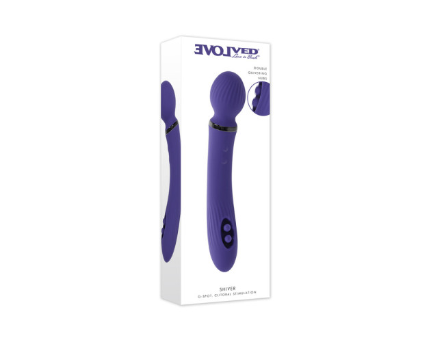 Evolved Shiver Silicone Rechargeable Pur
