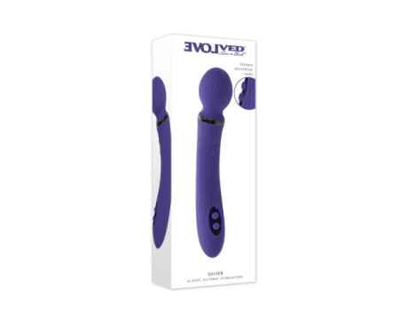 Evolved Shiver Silicone Rechargeable Pur