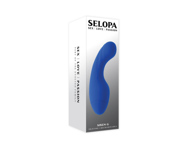 Selopa Siren G Silicone Rechargeable Blu