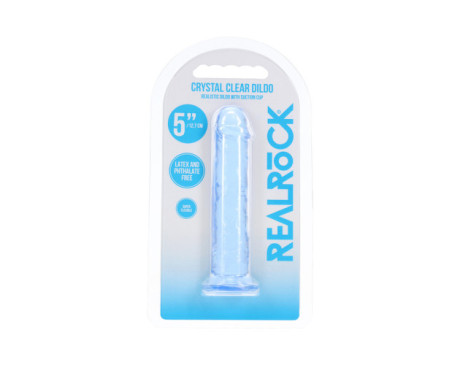 Realrock Realistic Dildo 5 in. Blue