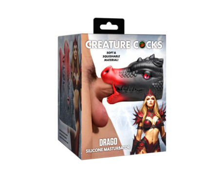 Creature Cocks Drago Silicone Masturbat
