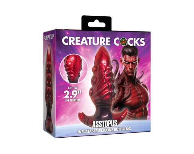 Creature Cocks Tentacle InflatablePlug M