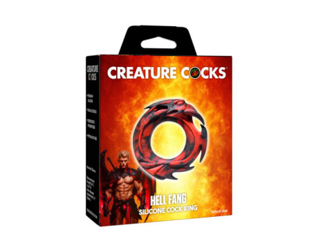 Creature Cocks Hell Fang Sili Cock Ring