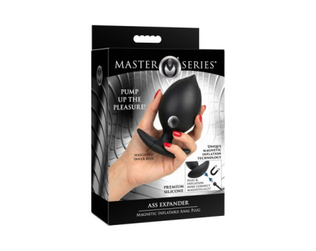 Masters Ass Expander Magnet Inflat Plug