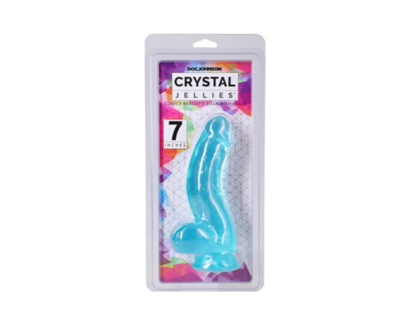Crystal Jellies CurvRealCockBall 7in Tea