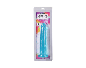 Crystal Jellies Realistic Cock 9in Teal