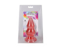 Crystal Jellies Double Pop Plug 6in Pink