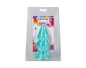 Crystal Jellies Double Pop Plug 6in Teal