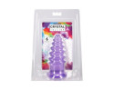 Crystal Jellies Anal Twist 6in Purple