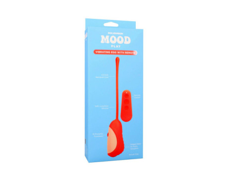 Mood Play Vibrating Egg Remote Orange