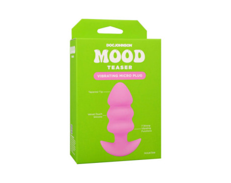 Mood Teaser Vibrating Micro Plug Pink