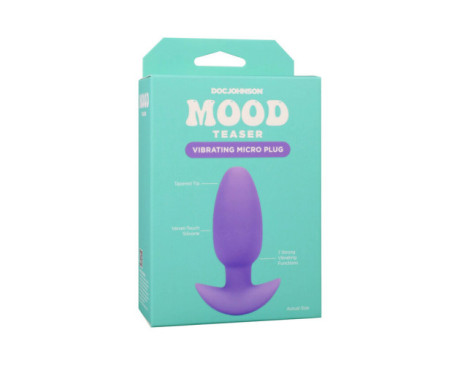 Mood Teaser Vibrating Micro Plug Lavend