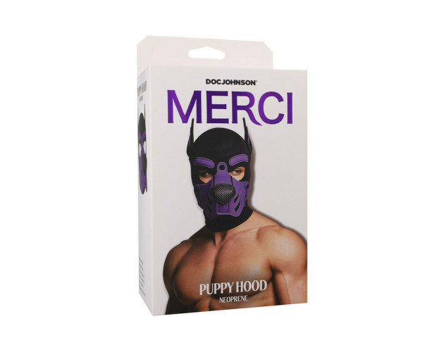 Merci Puppy Hood Neoprene Violet/Black