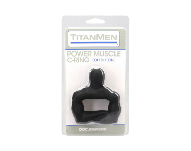 TitanMen Power Muscle Cock Ring 42mm Blk