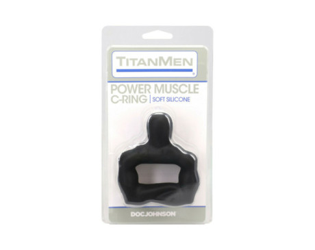 TitanMen Power Muscle Cock Ring 42mm Blk