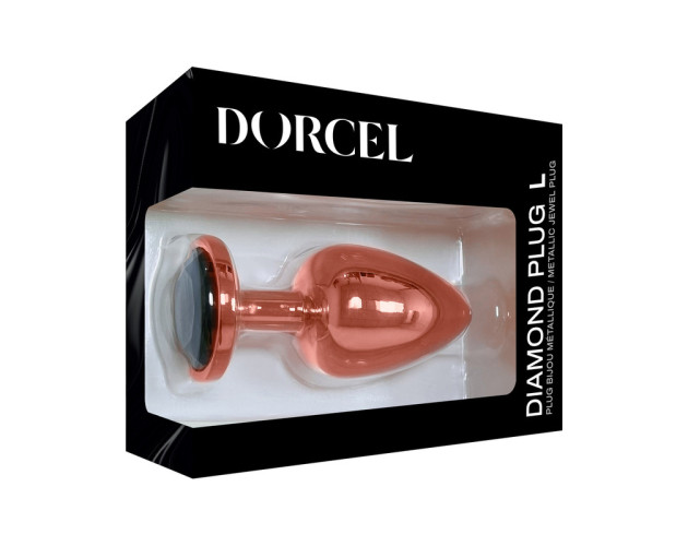 Dorcel Diamond Plug Rose Gold L