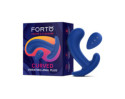 Forto Curved Vibrating Massager Blue