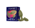 Forto Vibrating Anal Plug Green