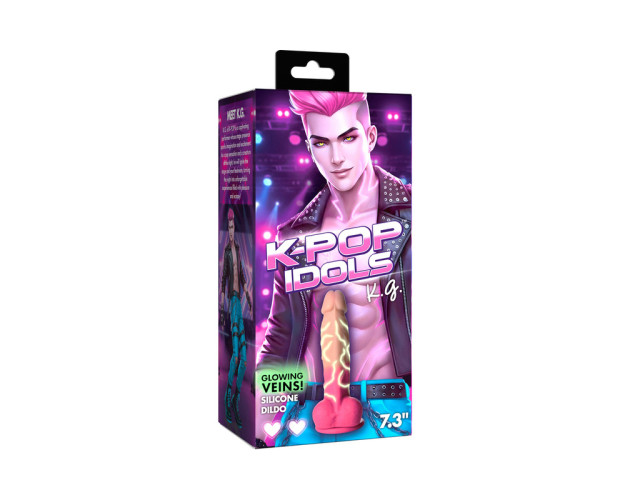 K-Pop Idols K.G. Silicone Dildo w/Balls