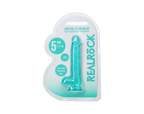 RealRock Realistic 5in Dildo w/Balls Tur