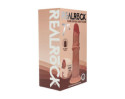 Realrock Slid DualDens Sil Dildo 7in Tan