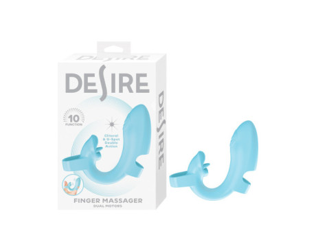 Desire Finger Massager Blue