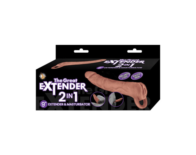 The Great Extender 2in1Ext&Mast 9in Br